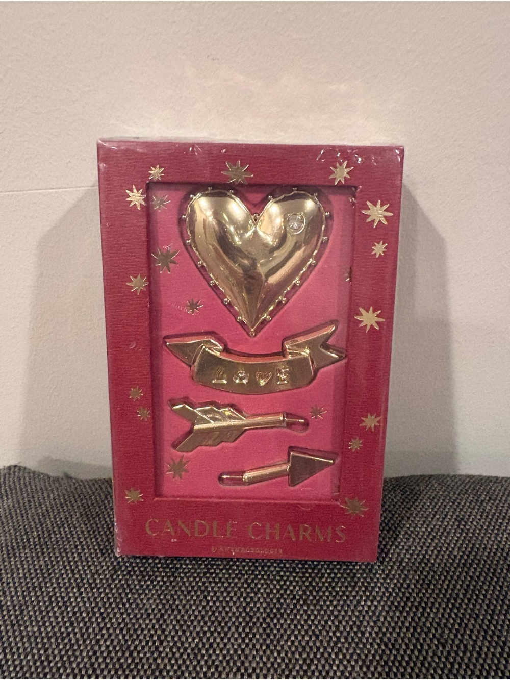 Anthropologie Heart Love Candle Charm - Picture 2 of 4